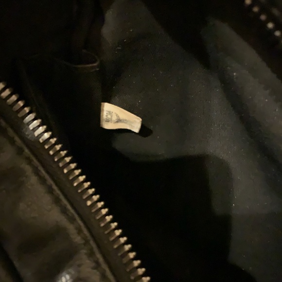 Authentic MCM embossed Black Calfskin backpack main image 8